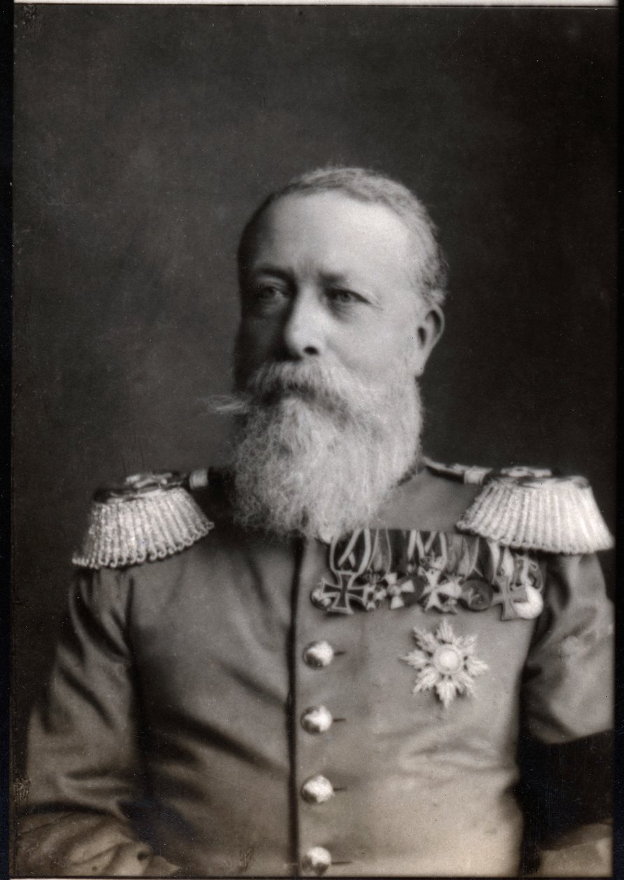 Retrato de Frederico (Frederico) I de Baden (1826-1907) de French Photographer