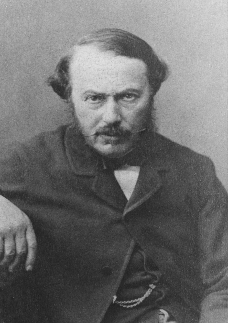 Retrato de Jean Gilbert Victor Fialin, duque de Persigny de French Photographer
