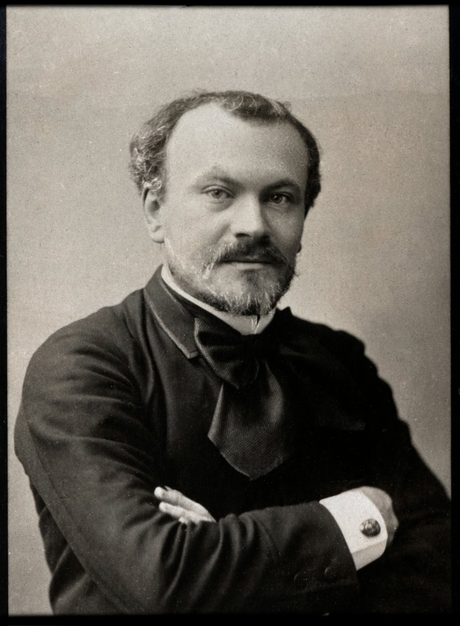 Retrato de Jules Lemaitre (1853-1914), crítico e dramaturgo francês. de French Photographer