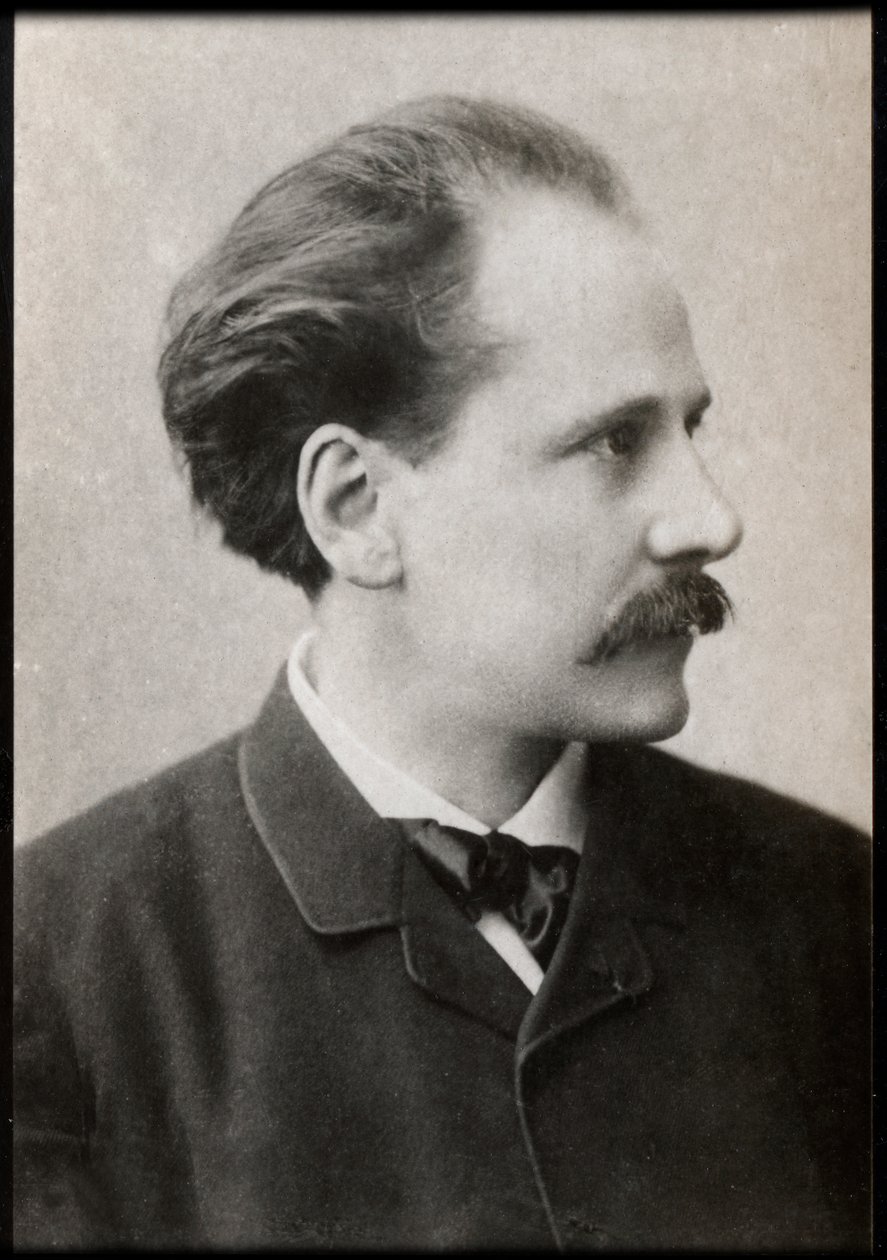 Retrato de Jules Massenet (1842-1912), compositor francês. de French Photographer