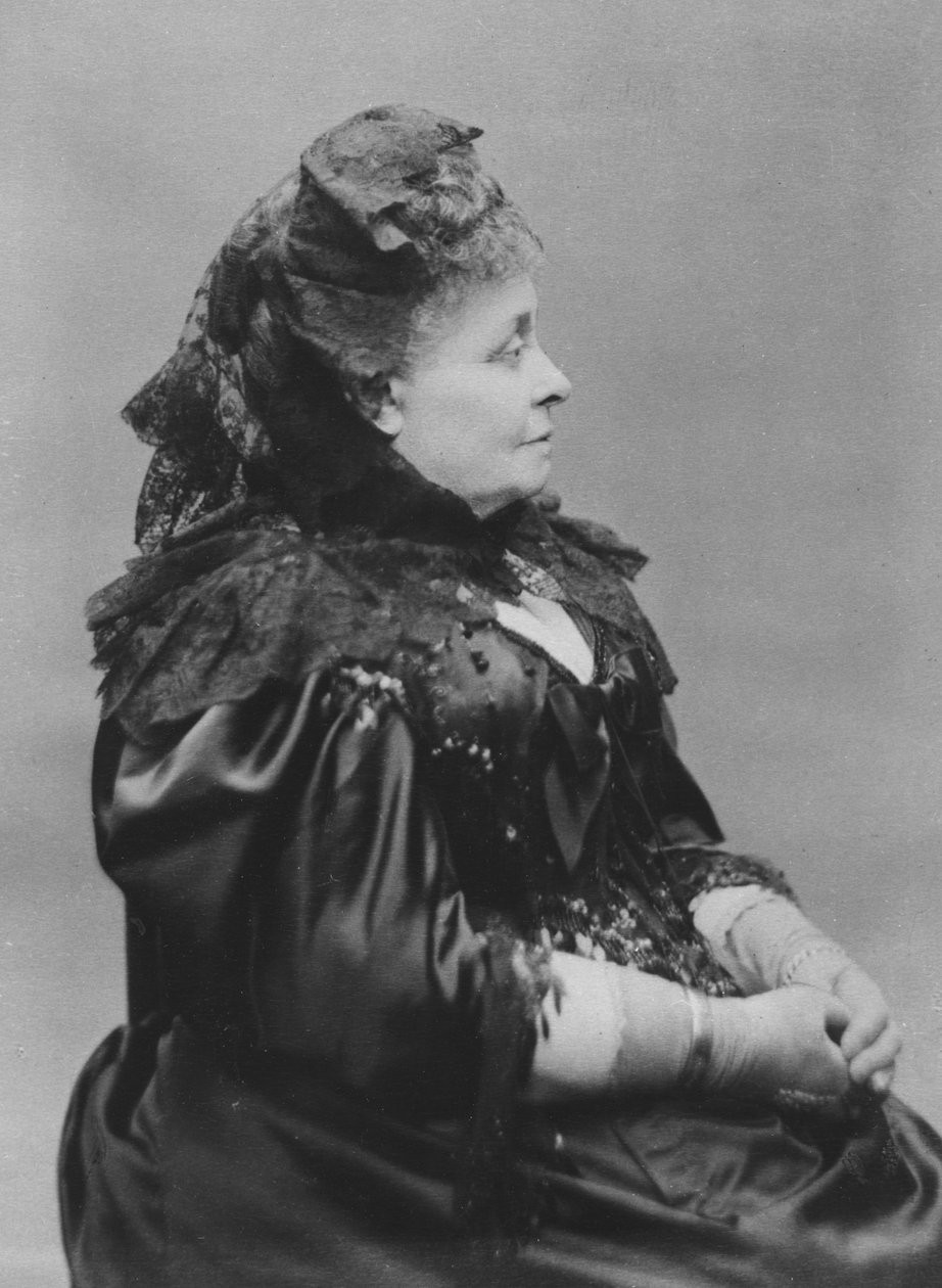 Retrato de Lydie Lemercier dAubernon de French Photographer