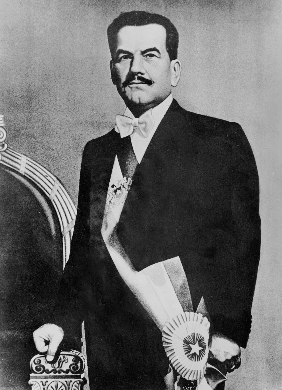 Retrato de Pedro Aguirre Cerda de French Photographer