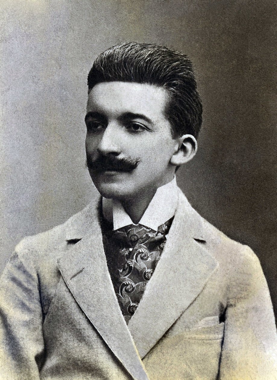 Retrato de Pierre Louis dit Louys (1870-1925), escritor francês. de French Photographer