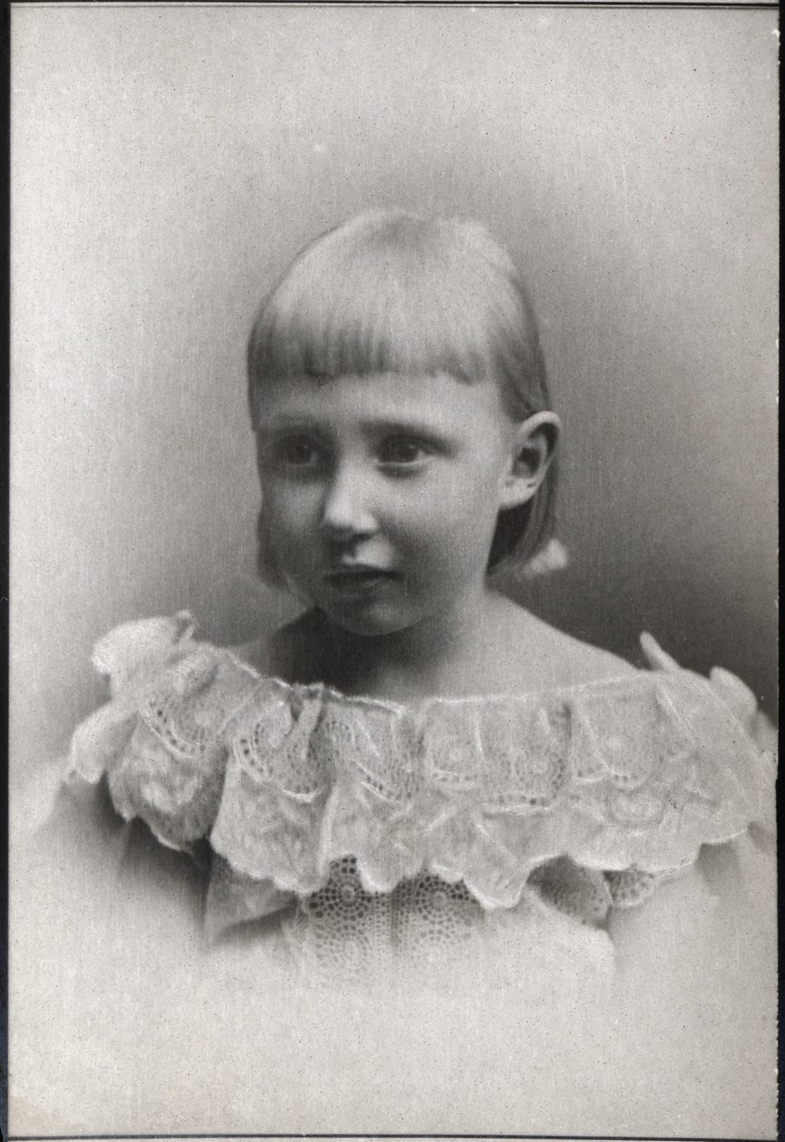 Retrato da princesa Dagmar de Dinamarca e Islândia (1890-1961). de French Photographer