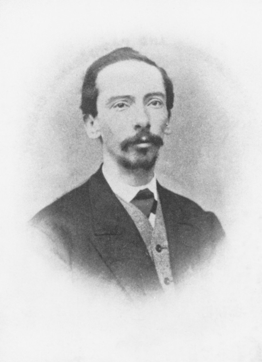 Retrato de Rafael Pombo, 1868 de French Photographer