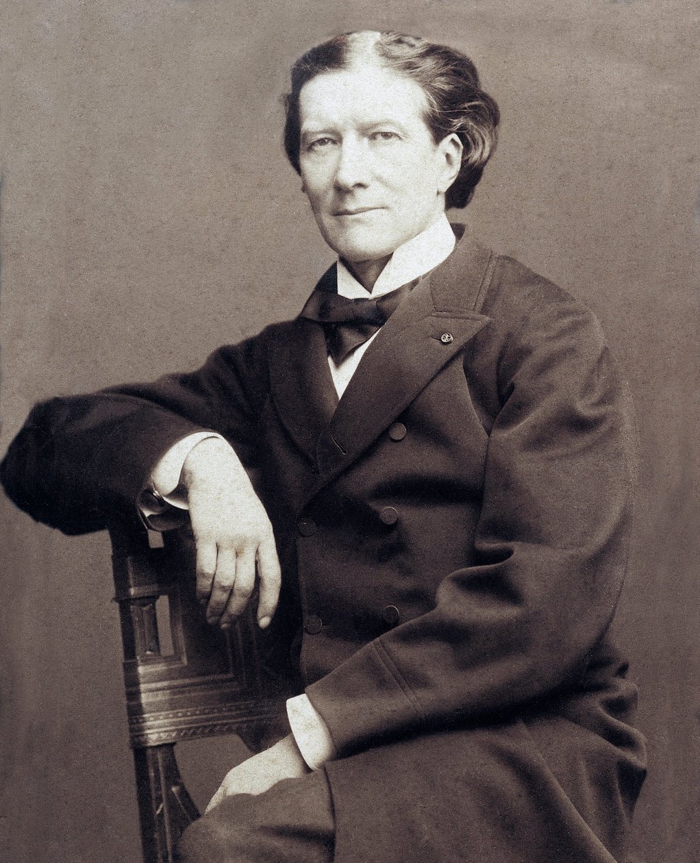 Retrato de Victorian Sardou (1831-1908), dramaturgo francês de French Photographer