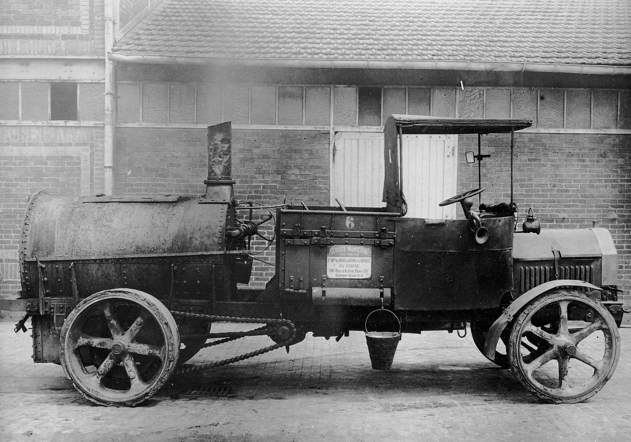 Caminhão Tarring, c.1900 de French Photographer