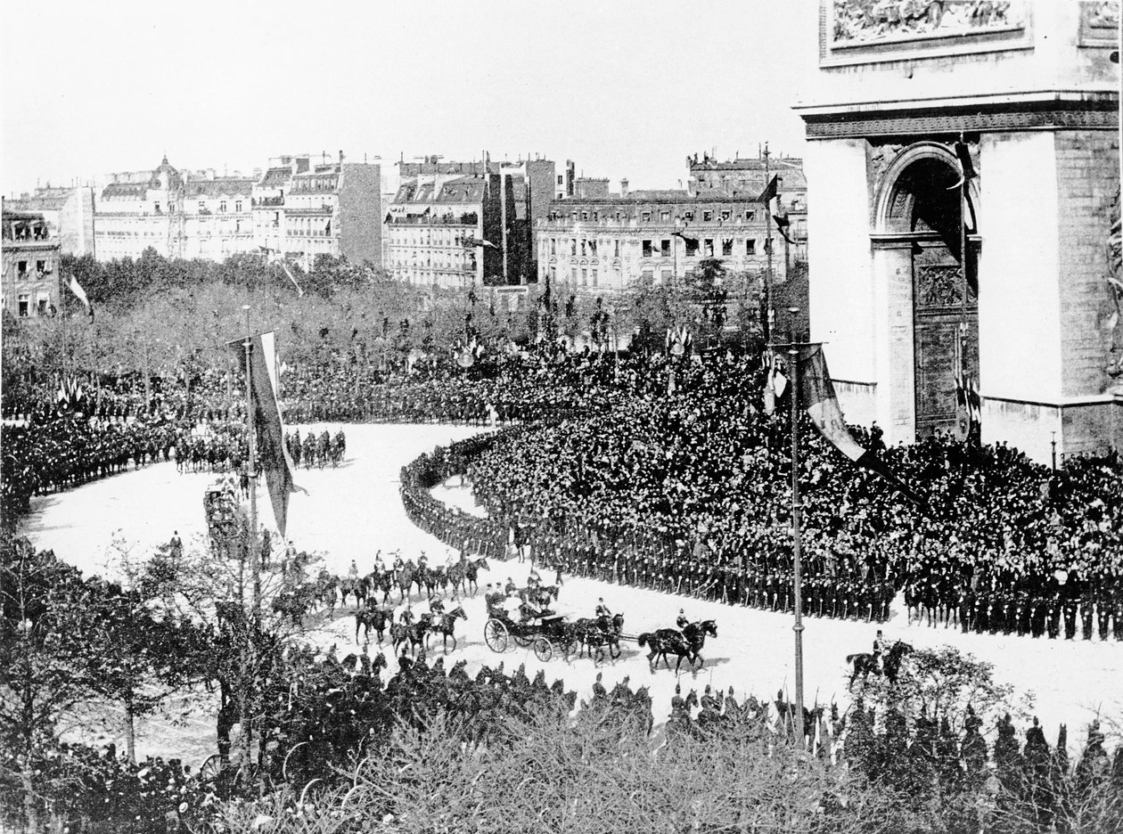 Czar Nicholas visita IIS para Paris de 1896 de French Photographer