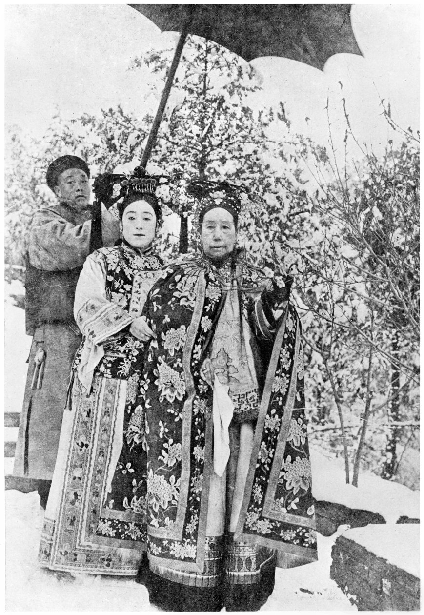 Tzu Hsi (1835-1908) Imperatriz Viúva da China, c.1903 de French Photographer