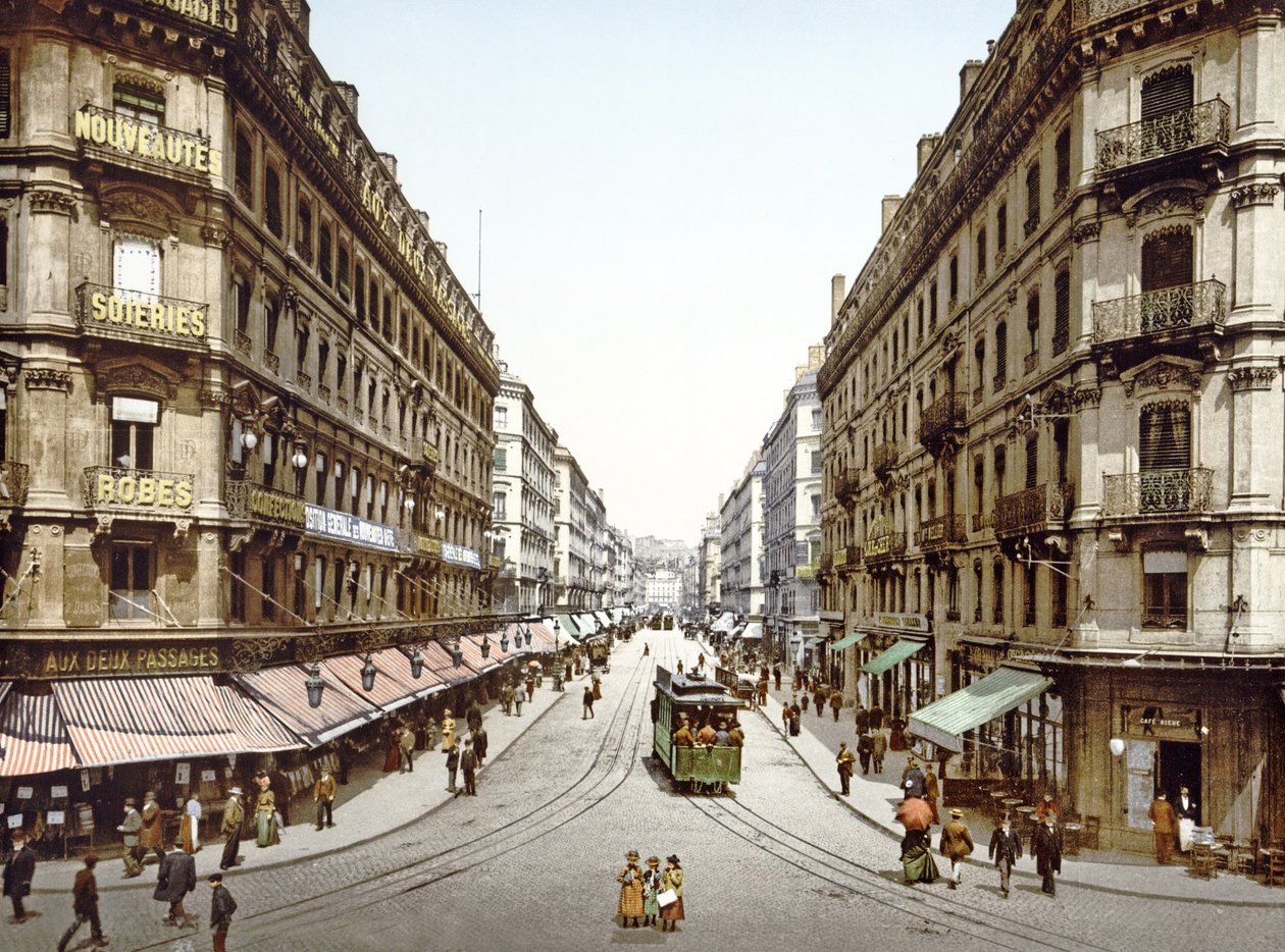 Ver abaixo Republic Street, Lyons, 1890-1900 de French Photographer
