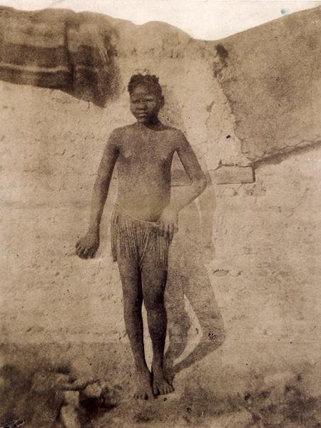 Jovem de Darfur, de 