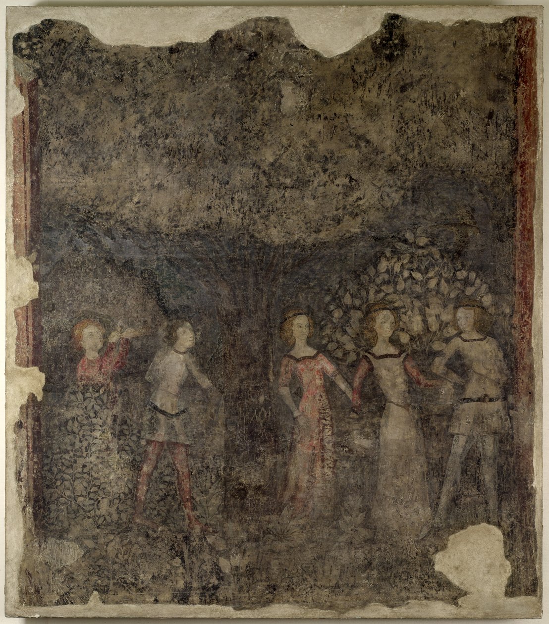 Em Carole, c.1380-90 de French School