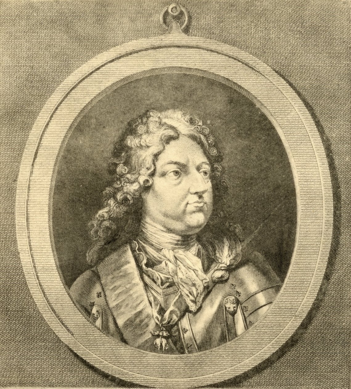 Um duque de orleans de French School