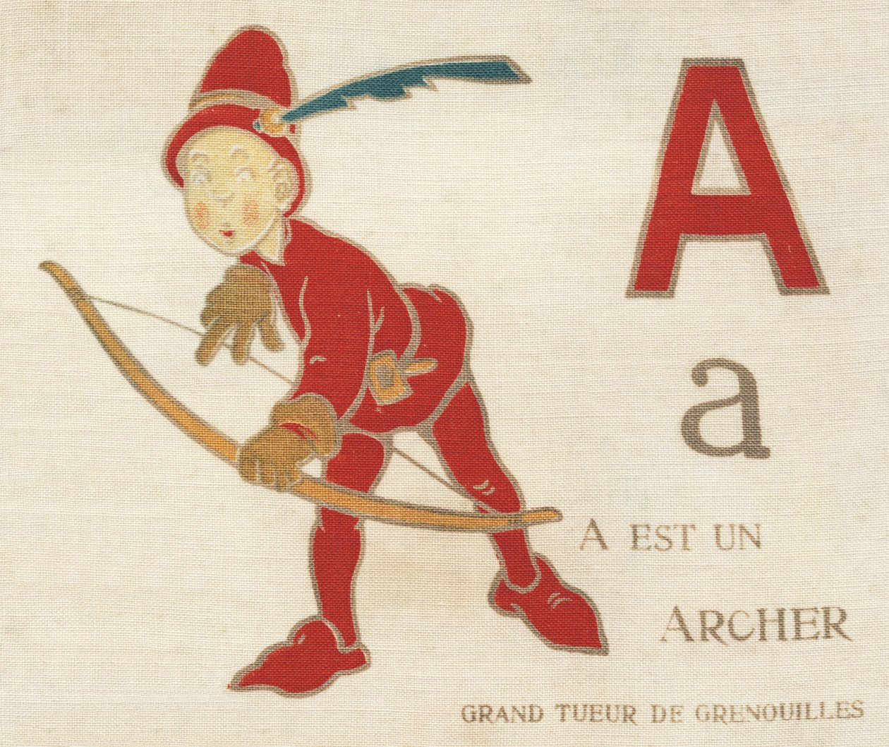 A é um grande assassino de sapos, Archer. de French School