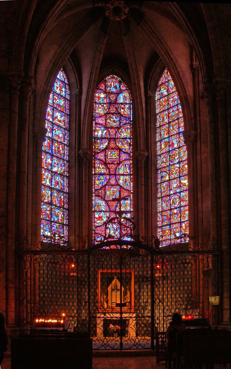 Uma visão da Capela dos Mártires de French School