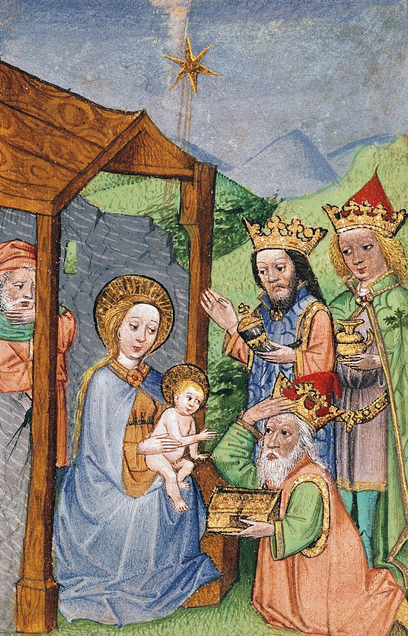 Adoração dos Magos de French School