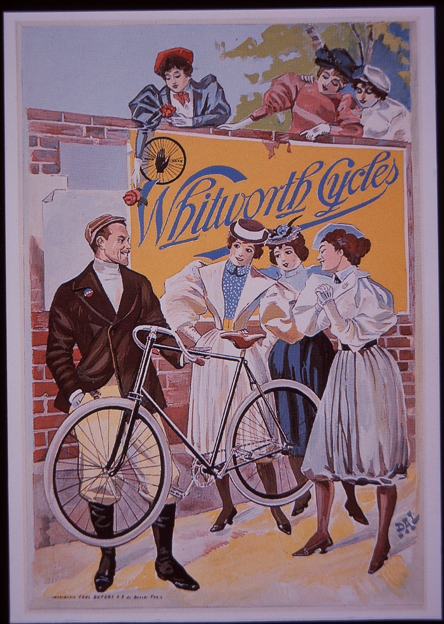 Anúncio para Ciclos Whitworth de French School