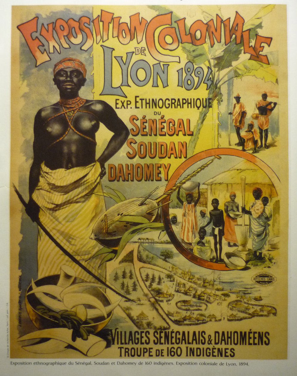 Anúncio para a Exposição de Lyon de French School