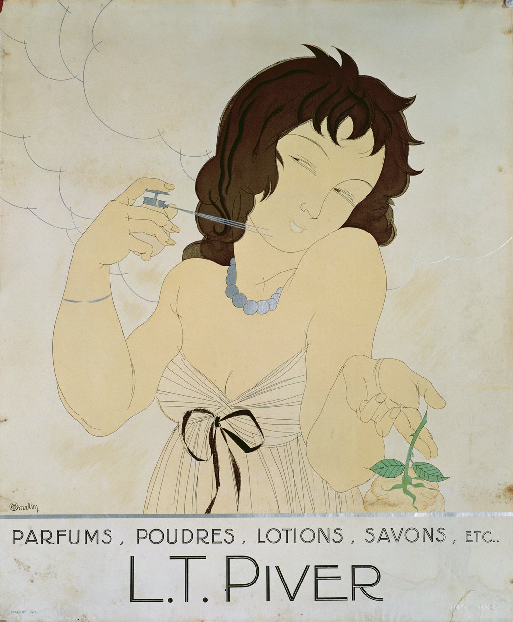 Propaganda para LT Pivert c.1900, projetado por Ourtin de French School