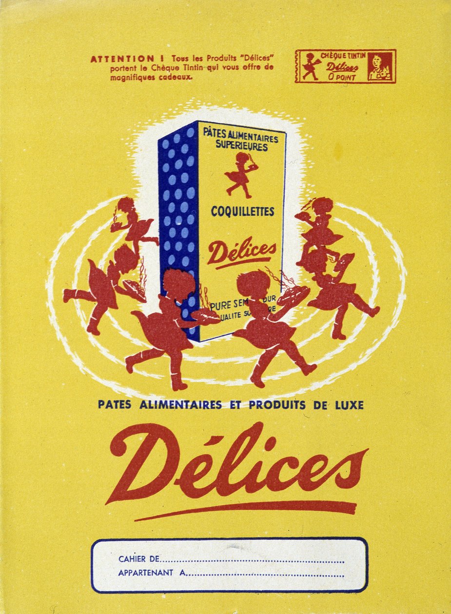Publicidade para massas alimentícias "Delices". de French School