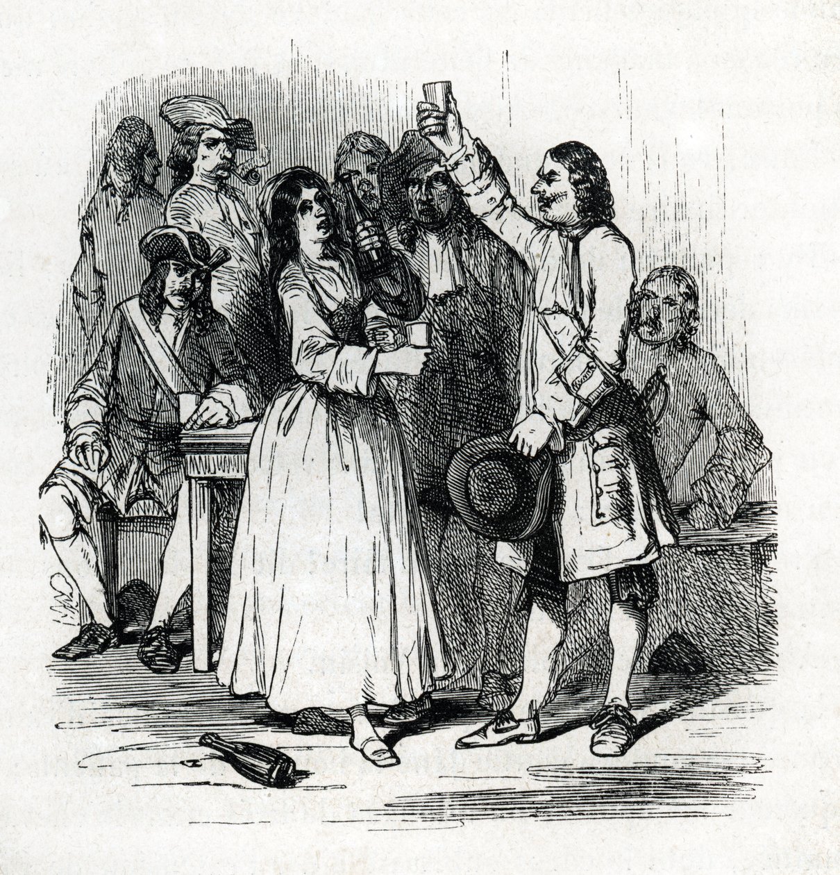 Estojo de veneno (gravura) 1846 de French School