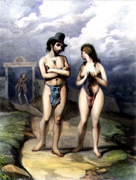 Depois do Pecado (litho) de French School