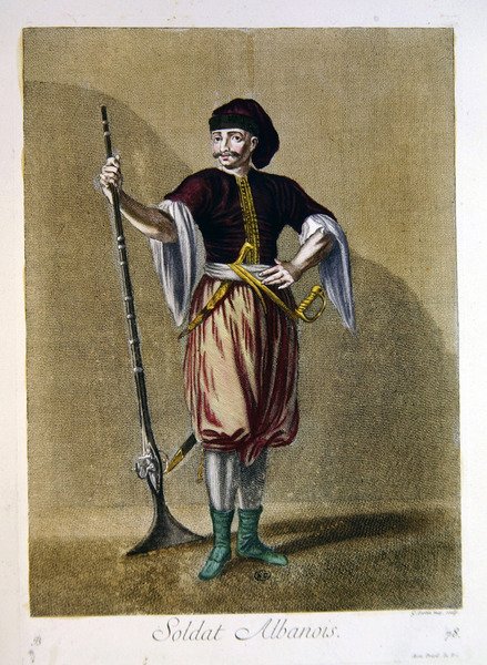 Soldado Albanês, do 