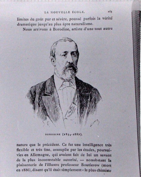Aleksandr Borodin (1833-87), ilustração de 