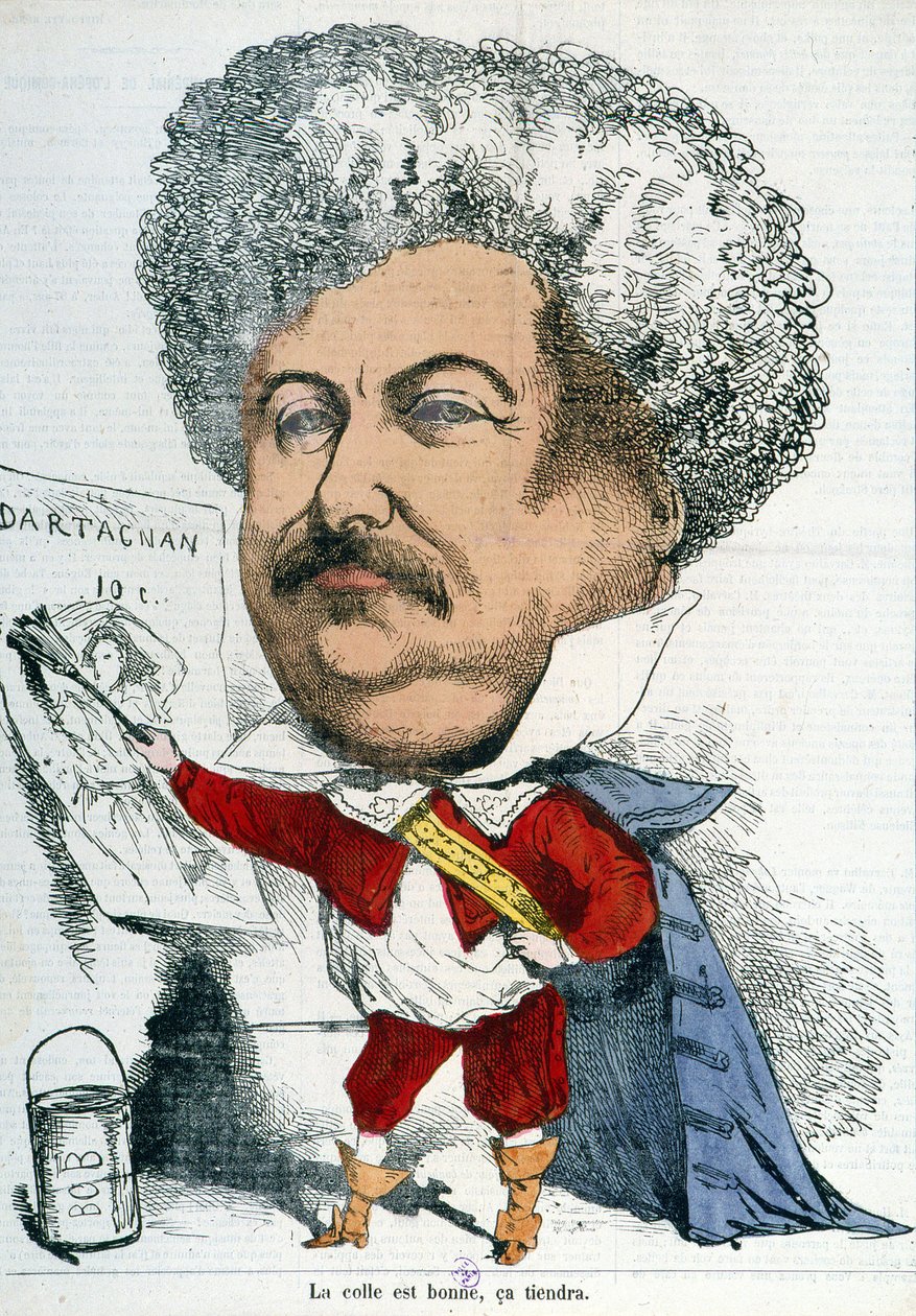 Alexandre Dumas como D