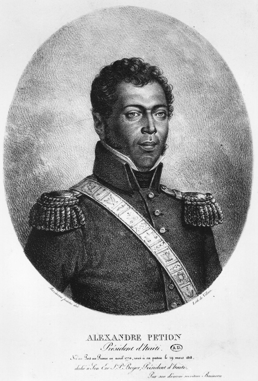Alexandre Petion (1770-1818) de French School