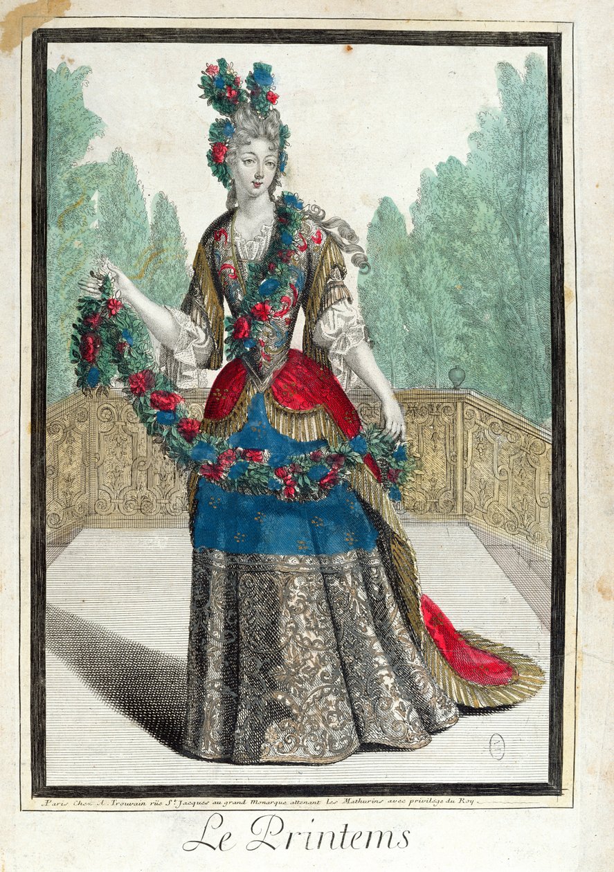 Alegoria da Primavera de French School