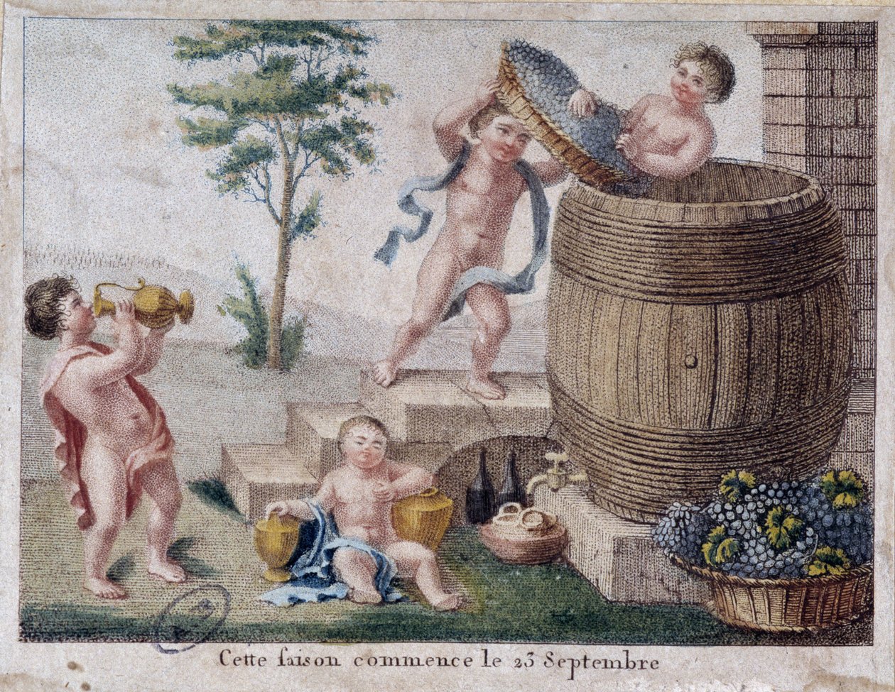 Alegoria da Colheita de French School