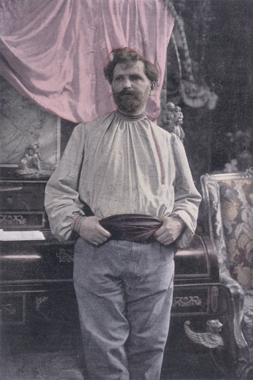Alphonse Mucha (1860-1939) da The Illustre Review, 15 de julho de 1899 de French School
