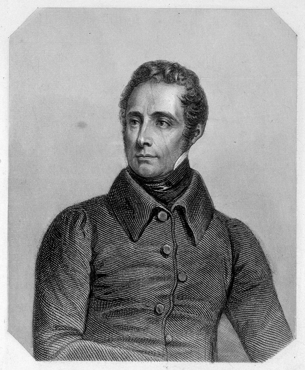 Alphonse de Lamartine, poeta francês (1790-1869). Em "L