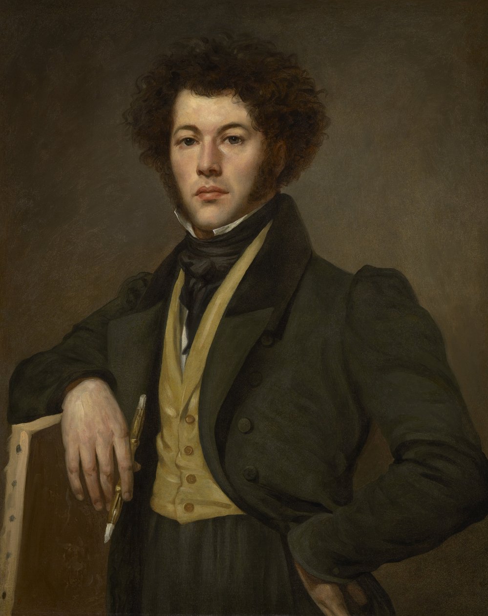 Um artista, c.1820 de French School