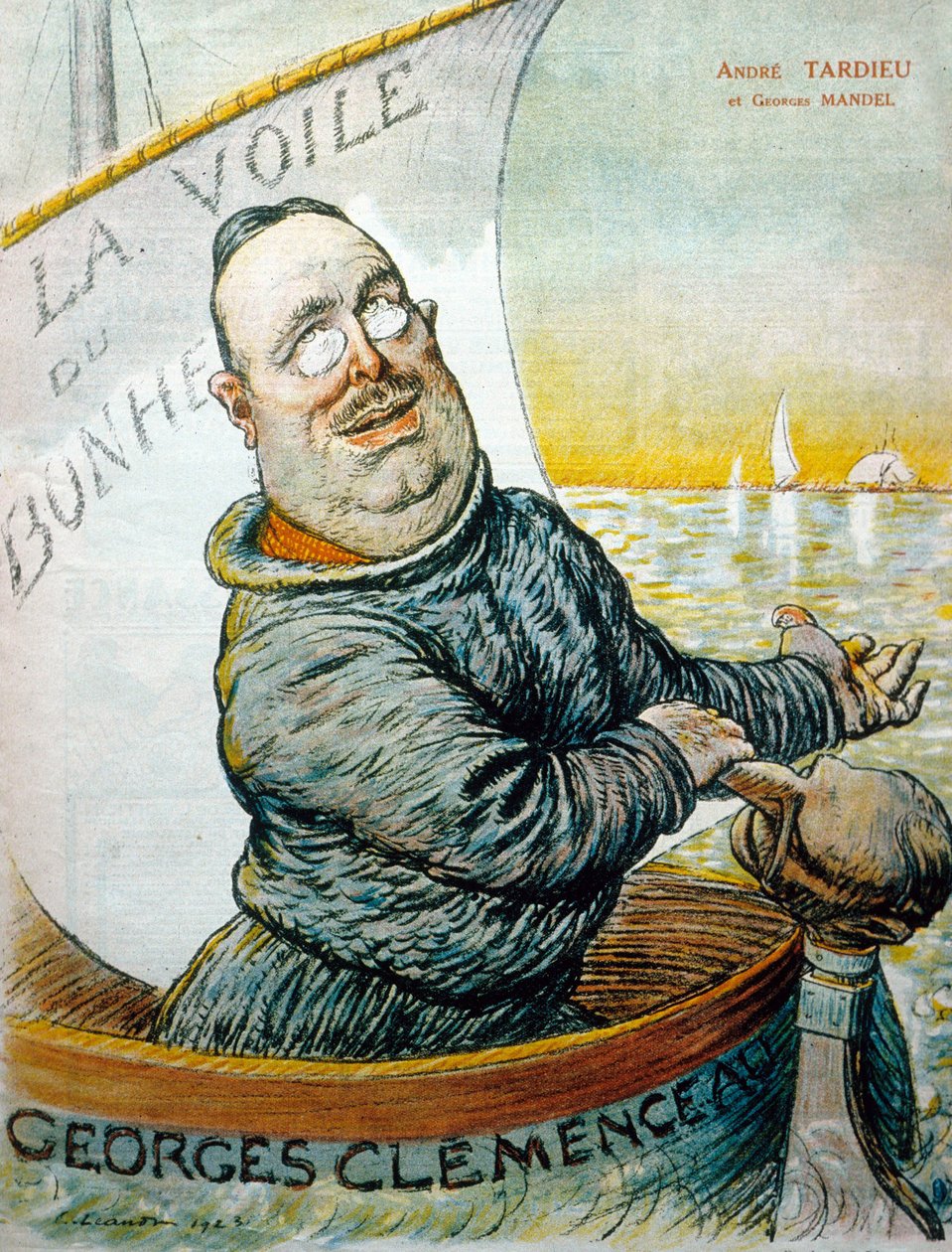 Andre Tardieu (cor litho) de French School