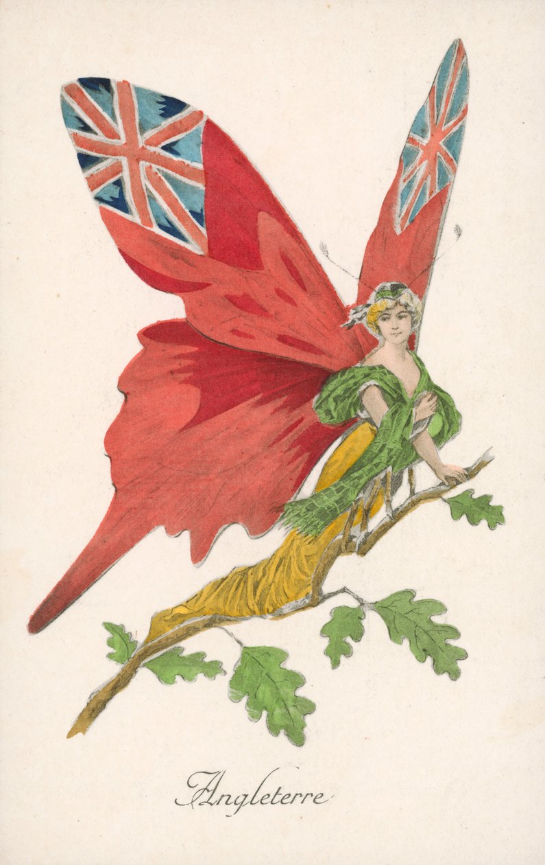 Inglaterra (litografia a cores) de French School