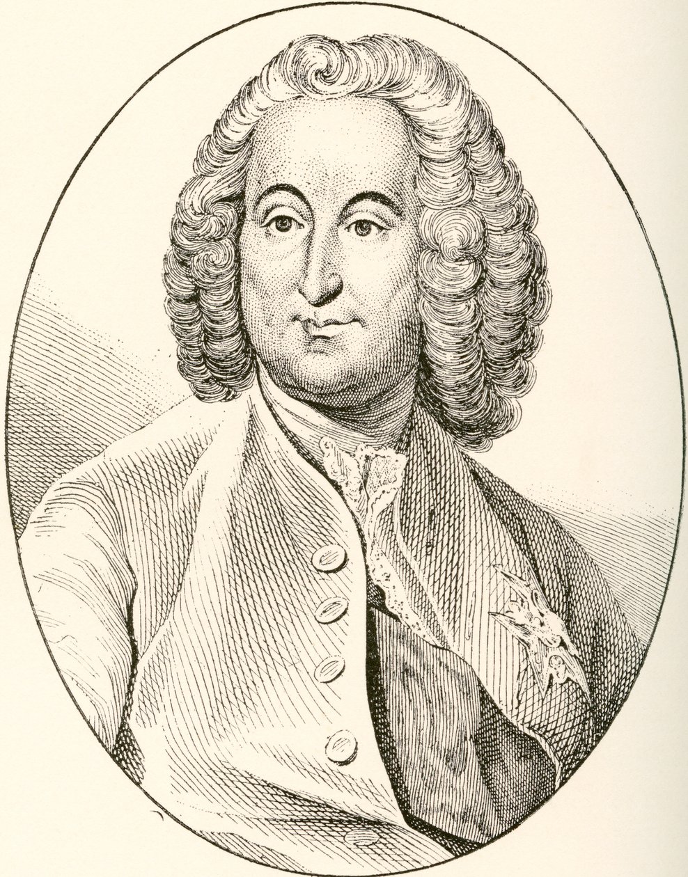 Antoine-Louis Rouille, conde de Jouy-en-Josas, 16891761. estadista francês. Das horas livres publicadas 1908. de French School