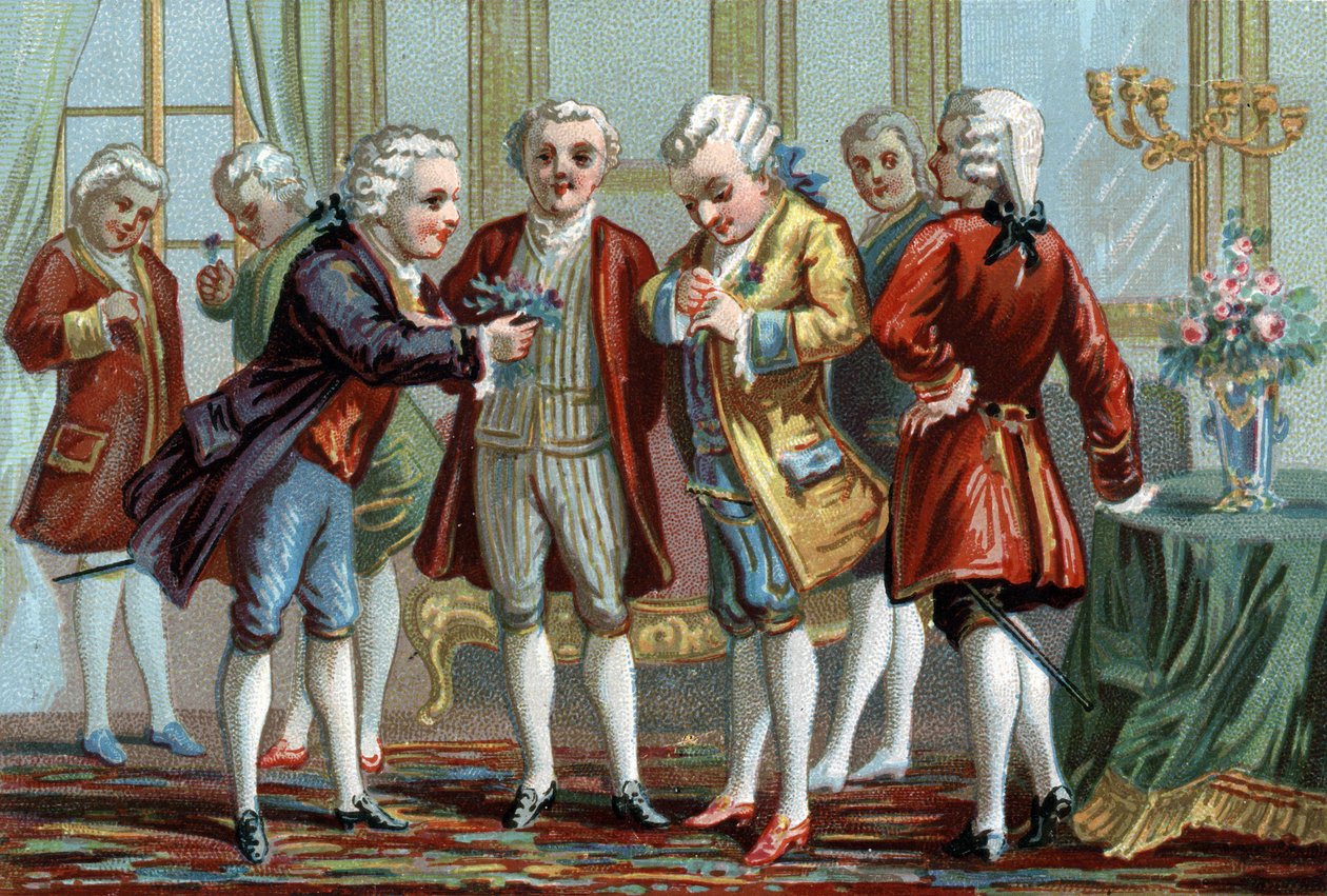 Antoine Augustin Parmentier (1737-1813), farmacêutico militar francês e agrónomo importou batatas para França em 1785. de French School