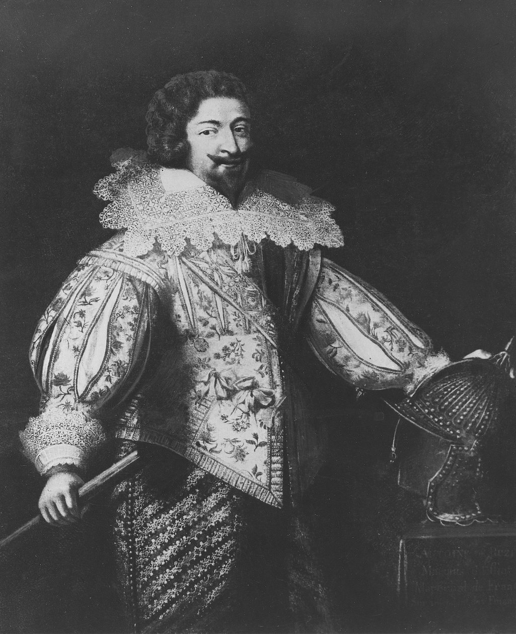 Antoine Coeffier, Marquês de Effiat (litho) de French School