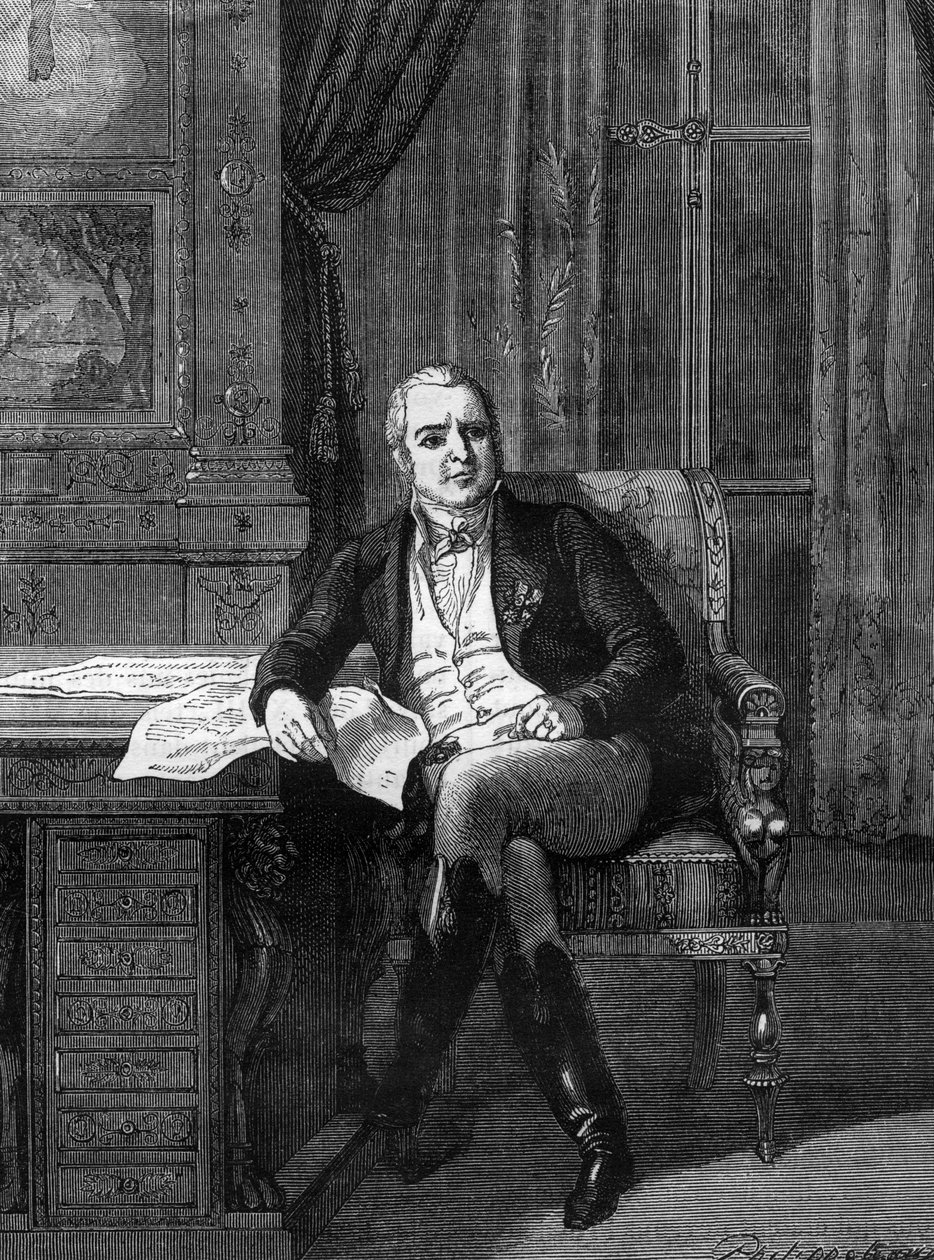 Antoine Marie Chamans, Comte de Lavalette, político e general francês - Antoine-Marie Chamans, oficial do Comte de Lavalette (1769-1830), alto funcionário francês e conselheiro de Estado - no "Histoire de l