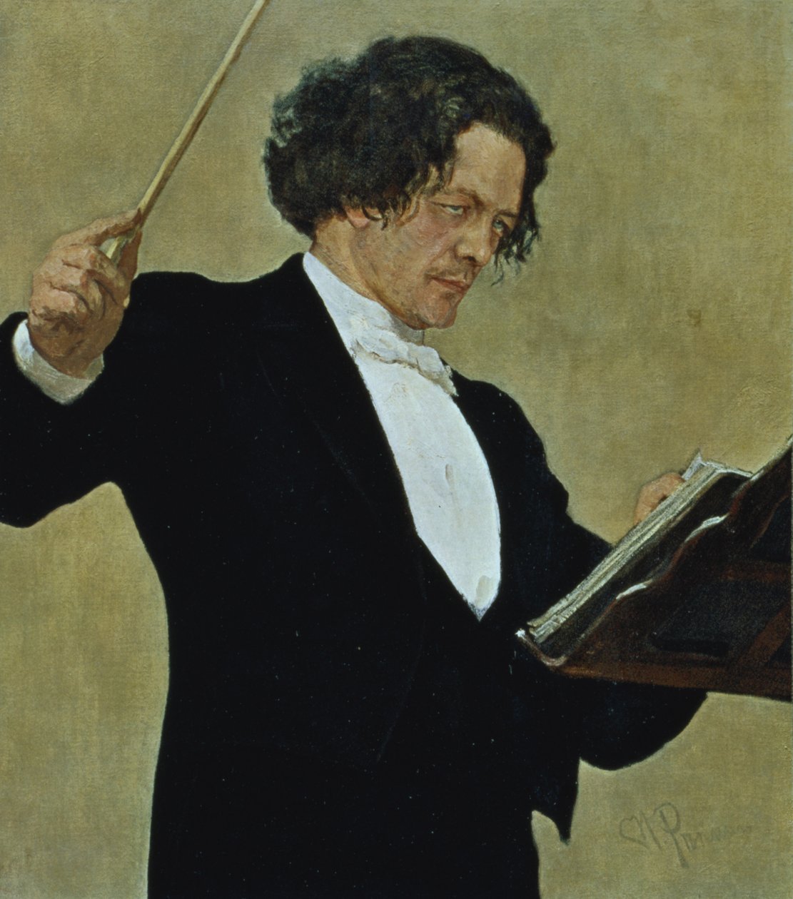Anton Rubinstein (1829-94) Realizando de French School