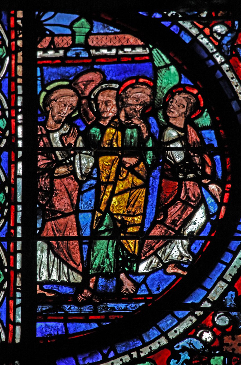 Apóstolos mostraram a morte da Virgem (w42) de French School