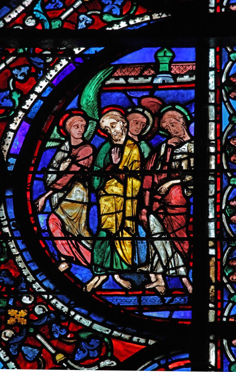 Apóstolos mostraram a morte da Virgem (w42) de French School