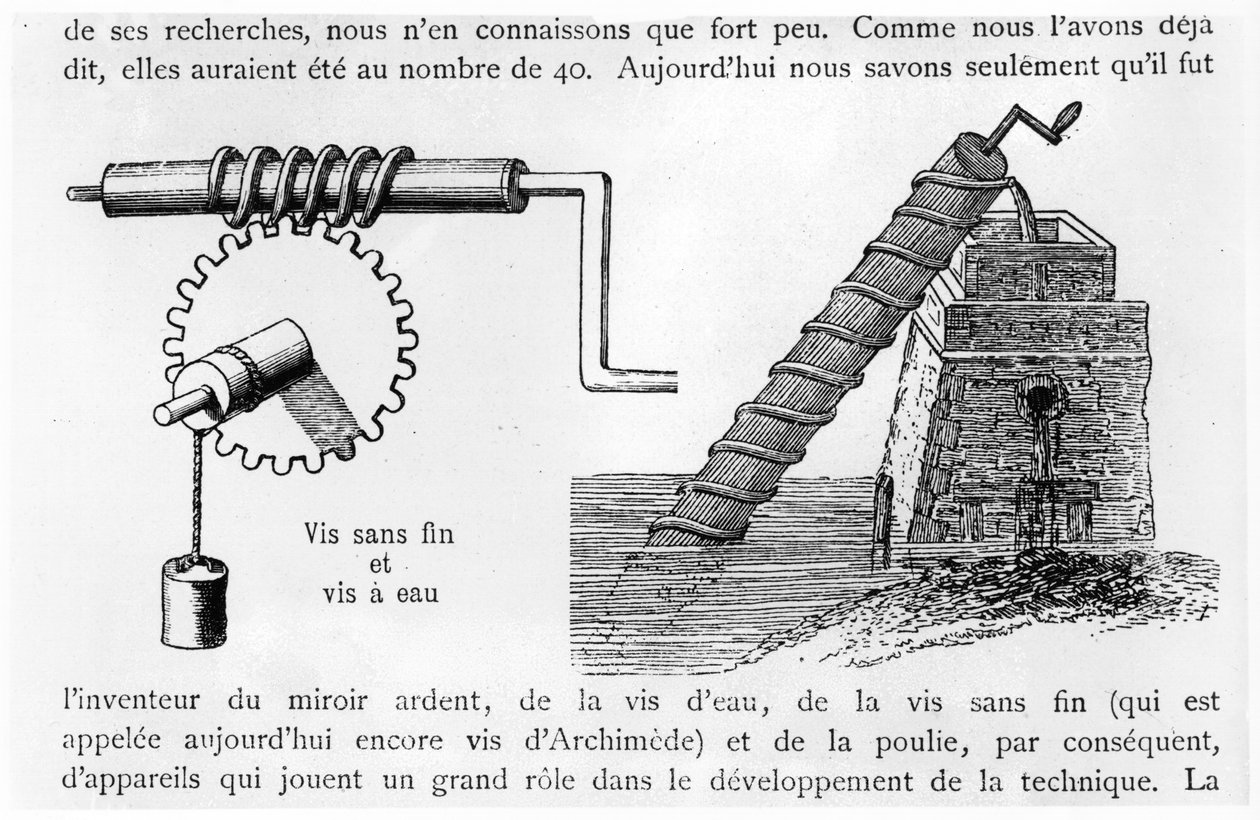 Parafuso de Arquimedes de French School