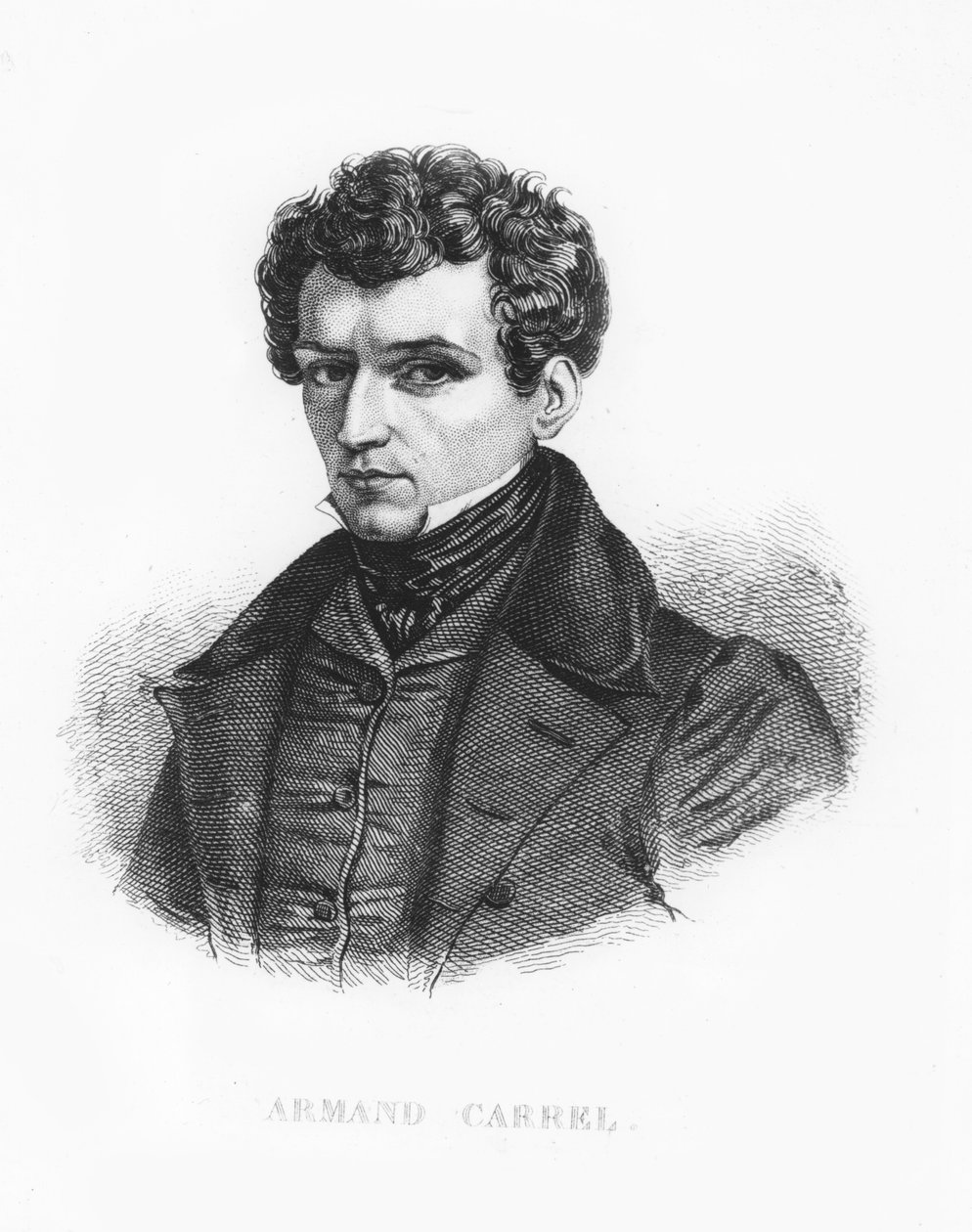 Armand Carrel (gravura) de French School
