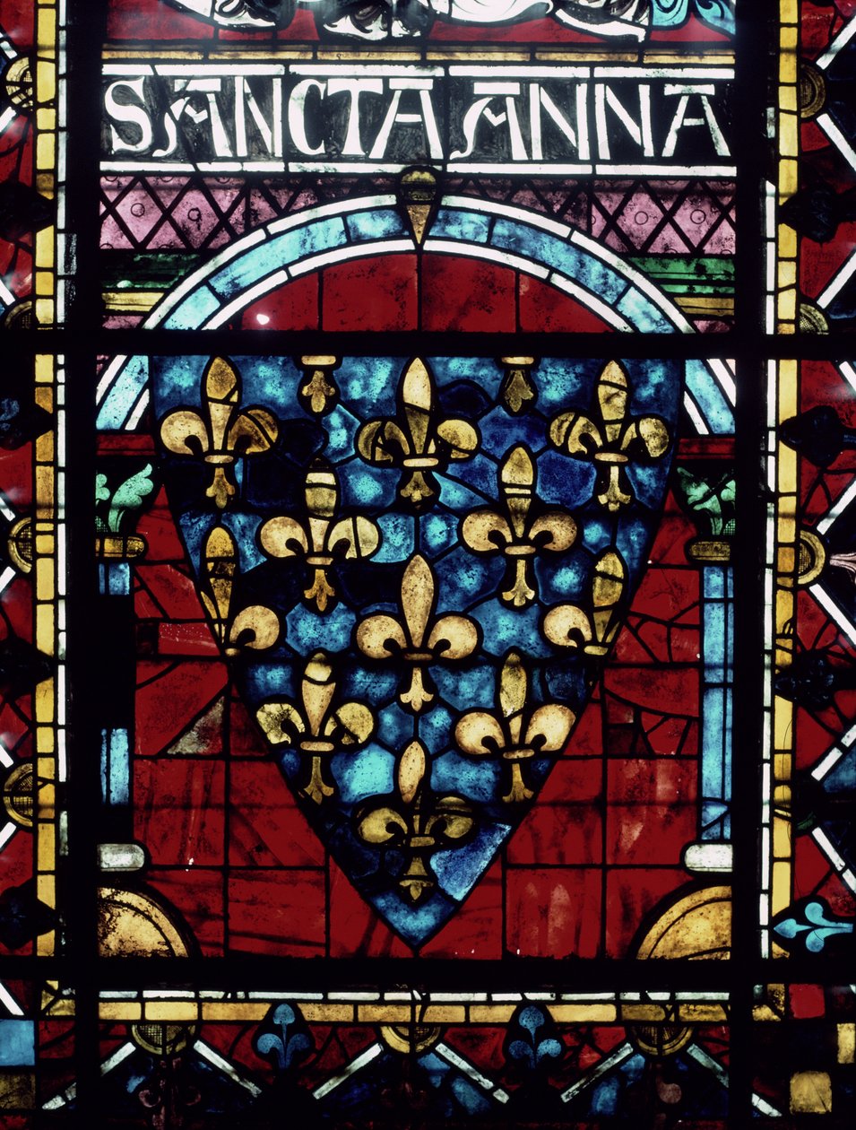 Braços da França, século XIII de French School