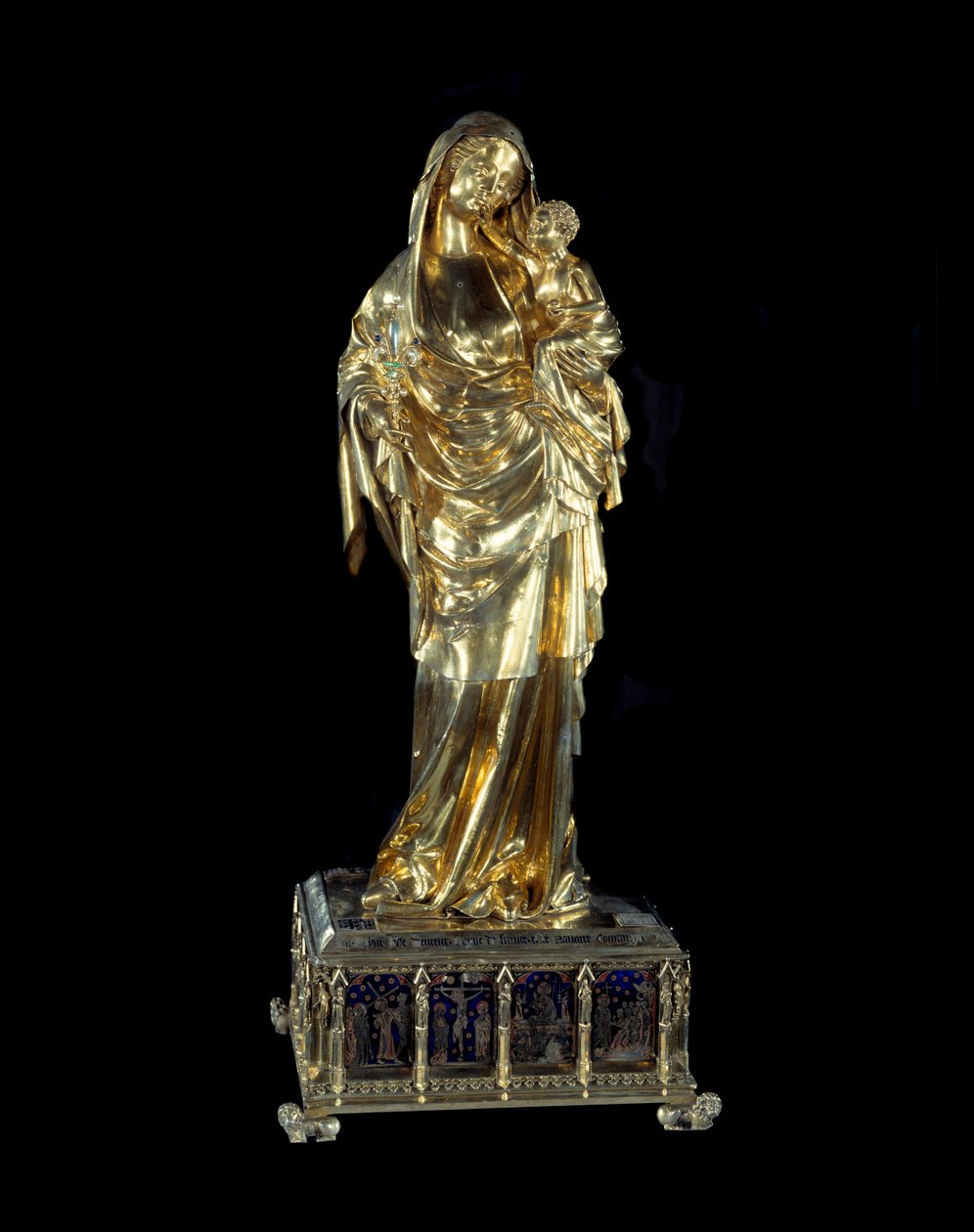 Arte França: Virgem e Filho de Jeanne d