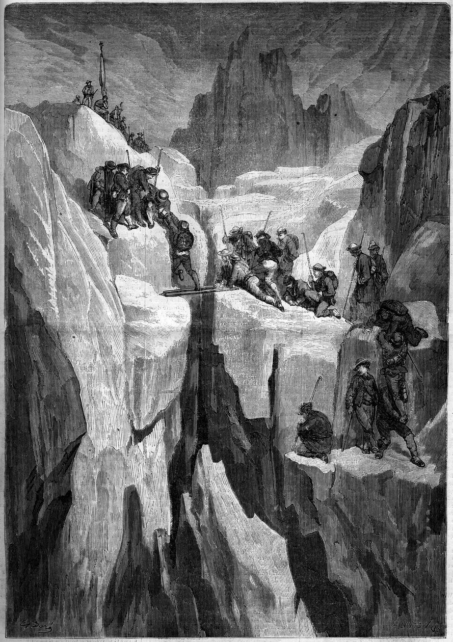 Ascensão do Monte Branco, 5 de julho de French School