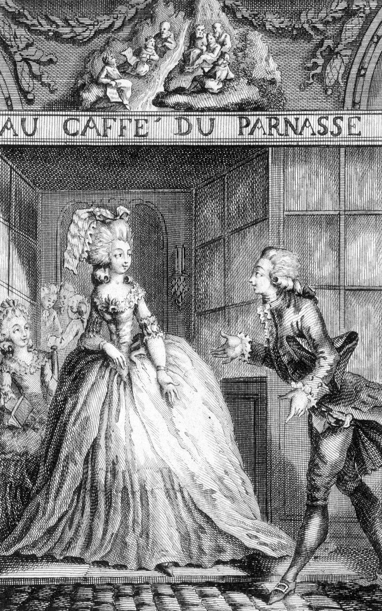 No Café du Parnassus de French School